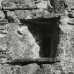 Bernera Barracks.
South East bastion: detail of splayed loop on West flank.