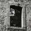 Bernera Barracks.
North barrack-block: view of specimen first floor window on South facade.