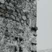 Bernera Barracks.
Detail of tusking at North-East corner of North barrack-block.