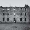 Bernera Barracks.
View of courtyard facade of South barrack-block (with scale).