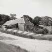 Skye, Corry, Corry Lodge Steading.
View of South-East corner of steading from South-East.