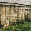 South West corner, brick infill, detail