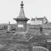 Monument to Rob Doune (Robert Mackay), view from W