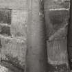 Detail of specimen cast iron fender, Maltings, St Ann's Brewery