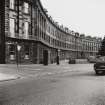 General view of East end of Atholl Crescent showing continuous balcony