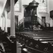 St Mary's Church, interior
View from beneath gallery towards pulpit