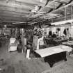 Workshop, Second Floor: View from south south east in Cabinet Shop
