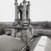 Roof, detail of East staircase tower