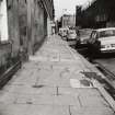 Barony Street
View of pavement paved with natural stone slabs