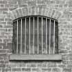 Whisky Bond.
Detail of upper floor window in warehouse no.3.