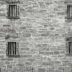 Whisky Bond.
Detail of windows in South East facade of warehouse no.5.
