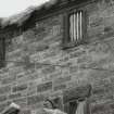 Whisky Bond.
Detail of wallhead of North West facade of warehouse no.5.