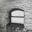 Whisky Bond, interior.
Detail of window, no.3 warehouse.