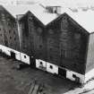 Whisky Bond.
General elevated view of North West facade of warehouse, no.1.