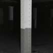 Whisky Bond, interior.
Detail of fabricated steel column, warehouse no.2 floor ground.