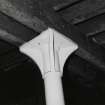  Whisky Bond, interior.
Detail of column head, warehouse no.2, floor 5.