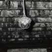 Whisky Bond, interior.
Detail of fire/flame proof light fitting, warehouse no.1, ground floor.