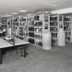 Interior view of the Monuments Record library seen from the East.