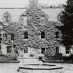 View of section of garden front of Braehead House, Edinburgh.