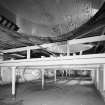 Craigmillar Brewery, tun room, interior
View of lower floor (tuns removed)