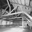 Craigmillar Brewery, wooden bridge, cooling space, interior
View from South West