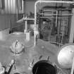 Craigmillar Brewery, interior
Detail of conical continuous fermentation vessel