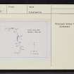 Miscellaneous Index Card, NC93NW (M), Ordnance Survey index card, Recto