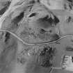 Oblique aerial view of Skid Hill fort.