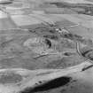 Oblique aerial view of Skid Hill fort.