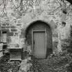 Brunstane House
View of door to cellar at South side of house