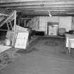 Interior, view of attic from West