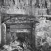Huntly House, interior
View of remains of original fireplace, first floor apartment of rear tenement (Crammond Room)