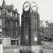 Clock.
View from E.