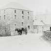 Eyre Place and Canon Street
Copy of historic photograph showing view to North taken in front of the Marble Works