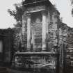 Detail of Carstairs monument.