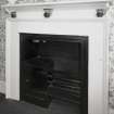 Third floor South East bedroom, detail of fireplace