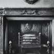 Interior. 8 Charlotte Square.
Detail of drawing room fireplace.