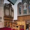 Interior. View of chancel from SW