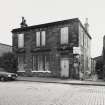 Detail of Nos. 3 and 5 Constitution Street, formerly South Leith station building, view looking E.