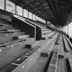 View of interior of stand from S.