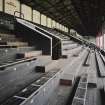 View of interior of stand from S.