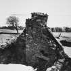 Chimney in SW gable from NE