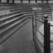 Interior.
Auction mart, detail of seating.