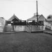 View of cattle pens from NE.