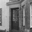 Detail of lodge entrance door