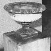 Ornamental urn, detail