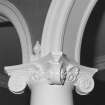 Interior.
Detail of Ionic capital in the arcade  in first floor drawing room.