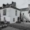 Inveraray, Main Street East, house.
View of rear extension from East.