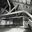 Craigmillar Brewery, wooden bridge, cooling space, interior
View from South West