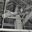 Craigmillar Brewery, malting, interior
Detail of junction of bucket elevators